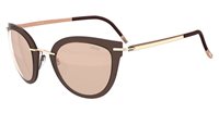 Occhiali da sole Silhouette Donna 81556252 BROWN/ROSE - 81556252 BROWN/ROSE
